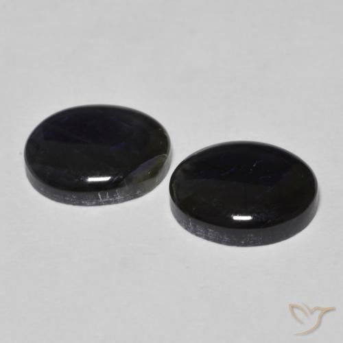 4.24 ct natürliche Mehrfarbig Spektrolith-Edelsteine, Oval, Lichtundurchlässig