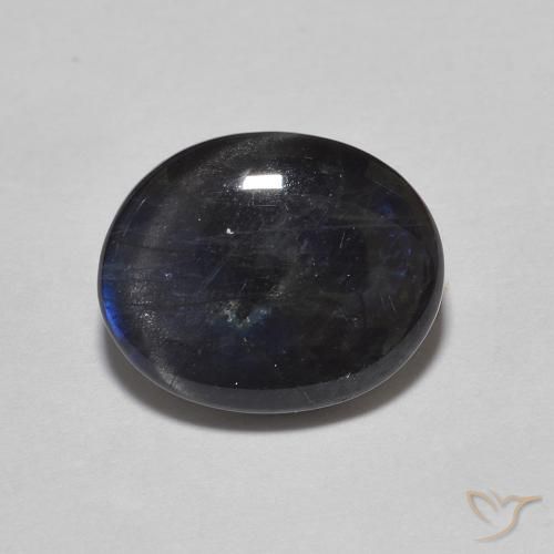 2.28ct Natürlicher Mehrfarbig Spektrolith, Oval, Lichtundurchlässig
