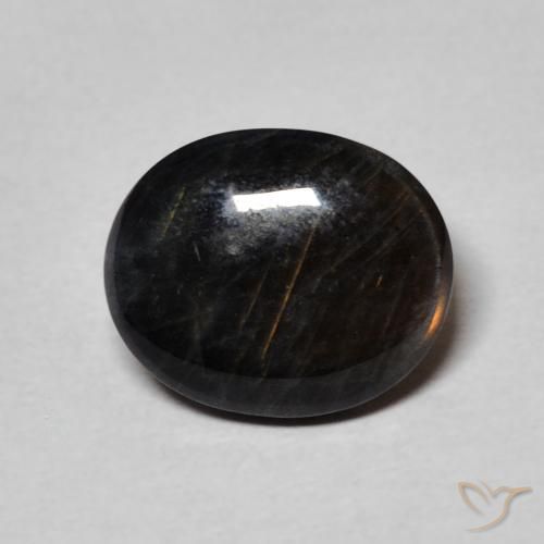 2.29ct Natürlicher Mehrfarbig Spektrolith, Oval, Lichtundurchlässig