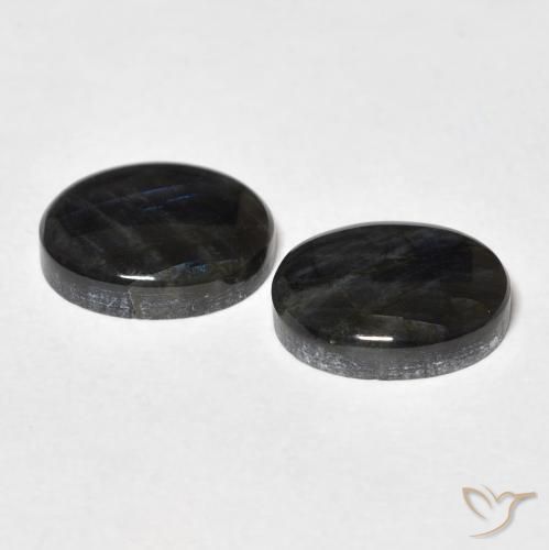 4.42 ct natürliche Mehrfarbig Spektrolith-Edelsteine, Oval, Lichtundurchlässig
