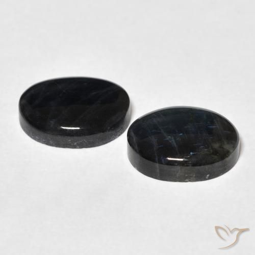4.43 ct natürliche Mehrfarbig Spektrolith-Edelsteine, Oval, Lichtundurchlässig