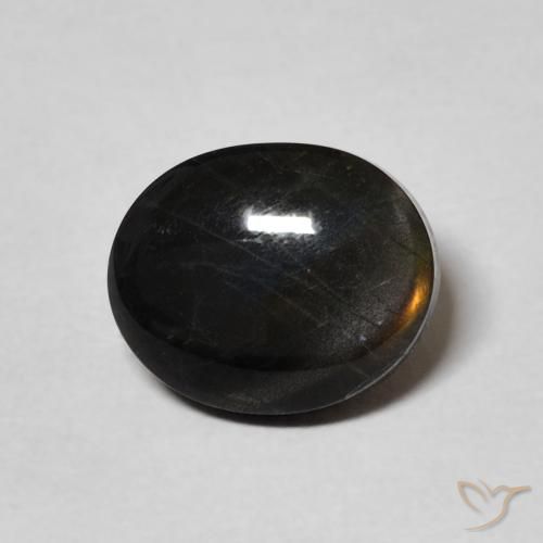 2.27ct Natürlicher Mehrfarbig Spektrolith, Oval, Lichtundurchlässig