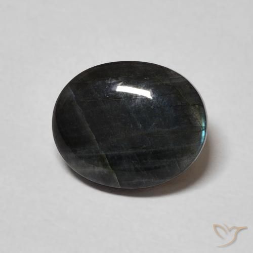 2.25ct Natürlicher Mehrfarbig Spektrolith, Oval, Lichtundurchlässig