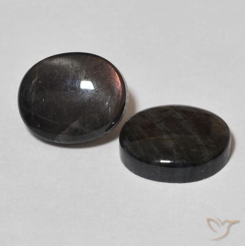 4.48 ct natürliche Mehrfarbig Spektrolith-Edelsteine, Oval, Lichtundurchlässig