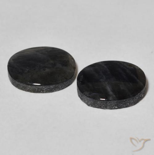 3.76 ct natürliche Mehrfarbig Spektrolith-Edelsteine, Oval, Lichtundurchlässig