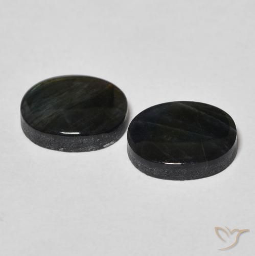 4.17 ct natürliche Mehrfarbig Spektrolith-Edelsteine, Oval, Lichtundurchlässig