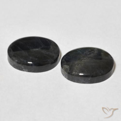 4.40 ct natürliche Mehrfarbig Spektrolith-Edelsteine, Oval, Lichtundurchlässig