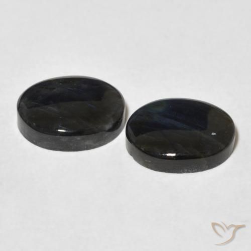 4.42 ct natürliche Mehrfarbig Spektrolith-Edelsteine, Oval, Lichtundurchlässig