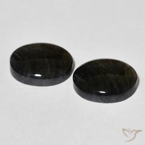 4.28 ct natürliche Mehrfarbig Spektrolith-Edelsteine, Oval, Lichtundurchlässig