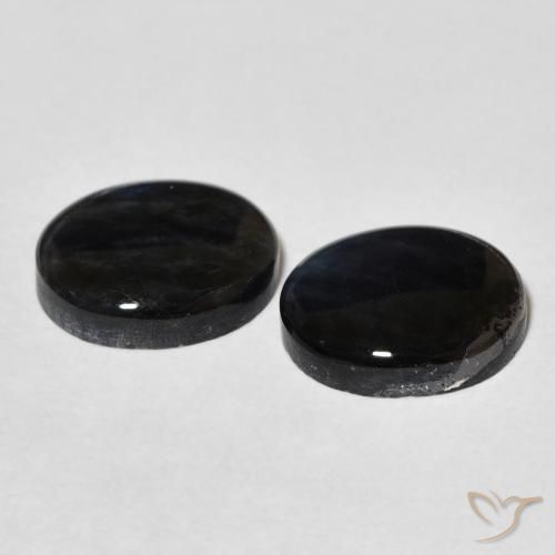 4.61 ct natürliche Mehrfarbig Spektrolith-Edelsteine, Oval, Lichtundurchlässig