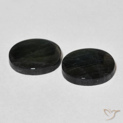 3.65 ct natürliche Mehrfarbig Spektrolith-Edelsteine, Oval, Lichtundurchlässig