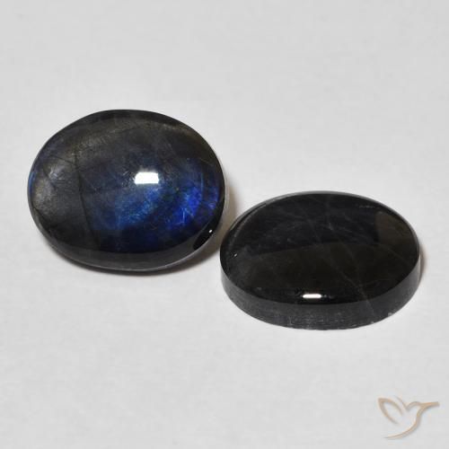 4.23 ct natürliche Mehrfarbig Spektrolith-Edelsteine, Oval, Lichtundurchlässig