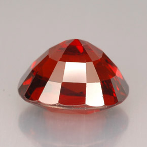 7,68 ctw natürlicher roter Spessartin, Oval Schliff, VVS-VS