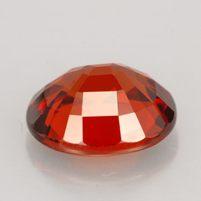 4,57 ctw natürlicher orangefarbener Spessartin, Oval Schliff, VVS