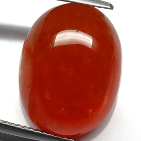 24,88 ctw natürlicher orangefarbener Spessartin, Transparent, Transparent / Lichtdurchlässig