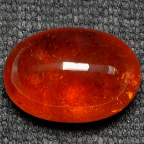 19,29 ctw natürlicher orangefarbener Spessartin, Transparent, Transparent / Lichtdurchlässig
