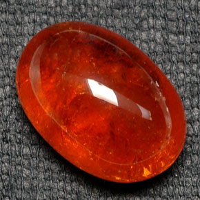 19,29 ctw natürlicher orangefarbener Spessartin, Transparent, Transparent / Lichtdurchlässig