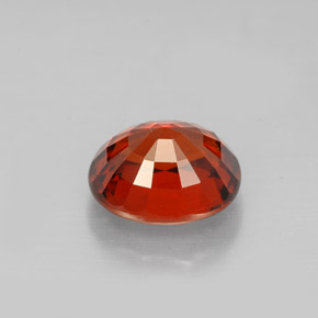 2,77 ctw natürlicher orangefarbener Spessartin, Oval Schliff, VS