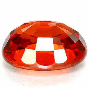 9,17 ctw natürlicher Orange Spessartit-Garn, Oval Schliff, VVS