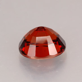 2,36 ctw natürlicher orangefarbener Spessartin, Oval Schliff, VVS-VS