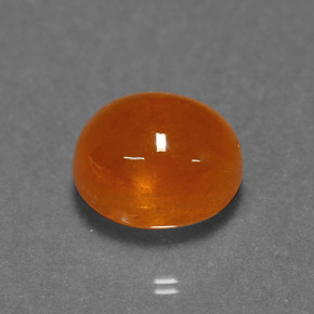 6,24 ctw natürlicher orangefarbener Spessartin, Transparent, Transparent / Lichtdurchlässig