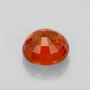 0,99 ctw natürlicher orangefarbener Spessartin, Rundschliff, VS