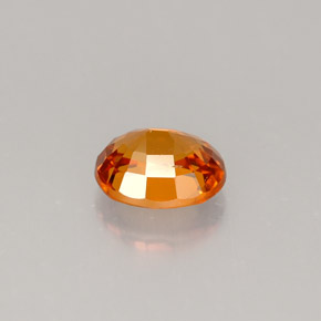 9,17 ctw natürlicher Mandarin-orange Spessartit-Garn, Oval Schliff, VVS-VS