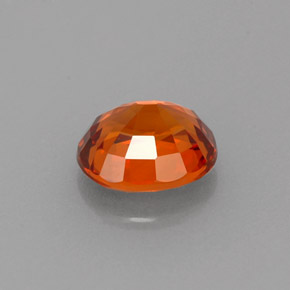 1,61 ctw natürlicher orangefarbener Spessartin, Oval Schliff, VVS-VS