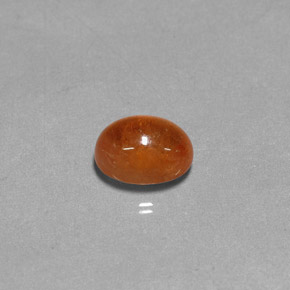 2,37 ctw natürlicher orangefarbener Spessartin, Transparent, Transparent / Lichtdurchlässig