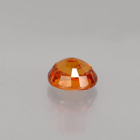 1,21 ctw natürlicher orangefarbener Spessartin, Oval Schliff, VS