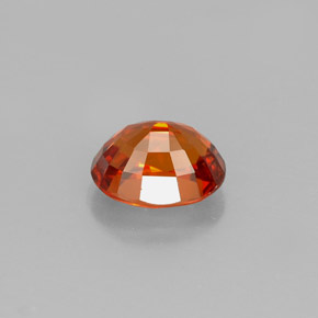 1,37 ctw natürlicher orangefarbener Spessartin, Oval Schliff, VVS-VS