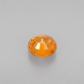 9,17 ctw natürlicher Mandarin-orange Spessartin, Rund Schliff, VVS