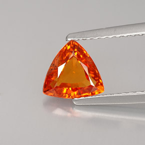1,25 ctw natürlicher orangefarbener Spessartin, Trillion, VS-SI
