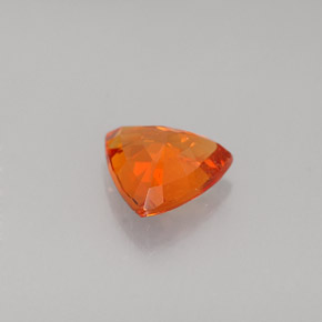 1,25 ctw natürlicher orangefarbener Spessartin, Trillion, VS-SI