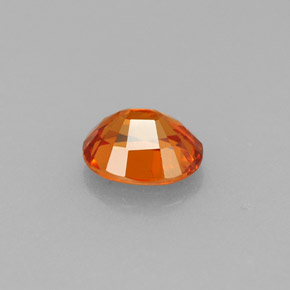 0,94 ctw natürlicher orangefarbener Spessartin, Oval Schliff, VS-SI