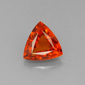 1,34 ctw natürlicher orangefarbener Spessartin, Trillion, SI
