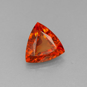 1,34 ctw natürlicher orangefarbener Spessartin, Trillion, SI