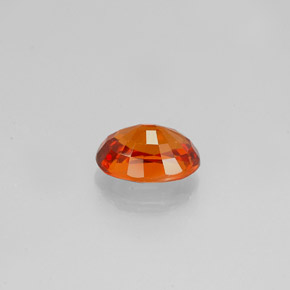 0,98 ctw natürlicher orangefarbener Spessartin, Oval Schliff, VVS-VS