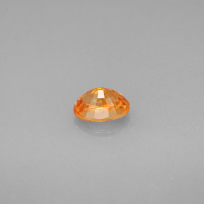 0,72 ctw natürlicher orangefarbener Spessartin, Oval Schliff, VS