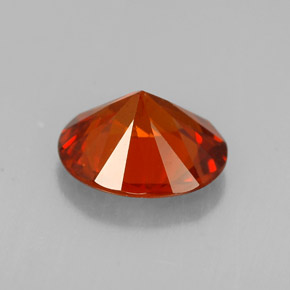 1,73 ctw natürlicher orangefarbener Spessartin, Oval Schliff, VS-SI