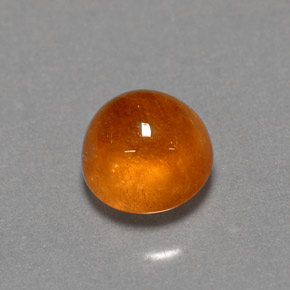 1,70 ctw natürlicher orangefarbener Spessartin, Transparent, Transparent / Lichtdurchlässig