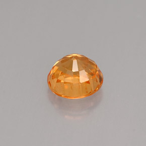 1,19 ctw natürlicher orangefarbener Spessartin, Rundschliff, VS