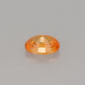 0,73 ctw natürlicher orangefarbener Spessartin, Oval Schliff, VS-SI