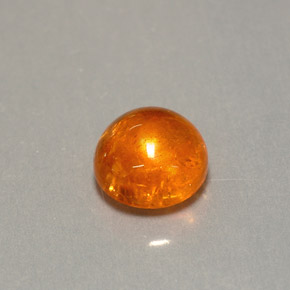2,32 ctw natürlicher orangefarbener Spessartin, Transparent, Transparent / Lichtdurchlässig