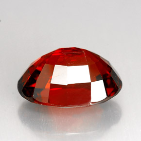 9,65 ctw natürlicher roter Spessartin, Oval Schliff, VS