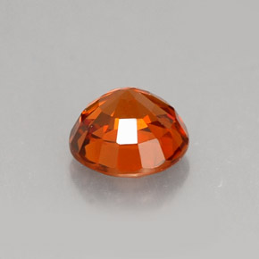 1,06 ctw natürlicher orangefarbener Spessartin, Rundschliff, VS