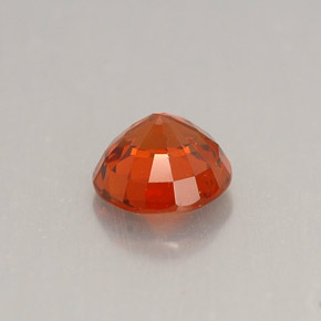 0,93 ctw natürlicher orangefarbener Spessartin, Rundschliff, VS