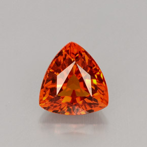 1,55 ctw natürlicher orangefarbener Spessartin, Trillion, VS