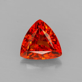 1,17 ctw natürlicher orangefarbener Spessartin, Trillion, VVS