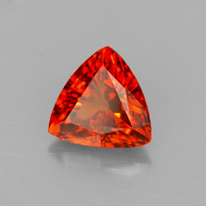 1,17 ctw natürlicher orangefarbener Spessartin, Trillion, VVS